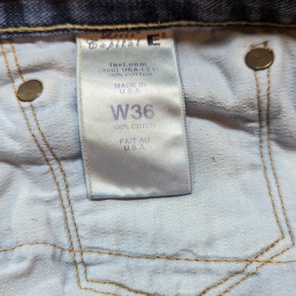 Levi's Capital E Hesher Boot, Regular Bootcut, Men's 36 - Picture 16 of 16